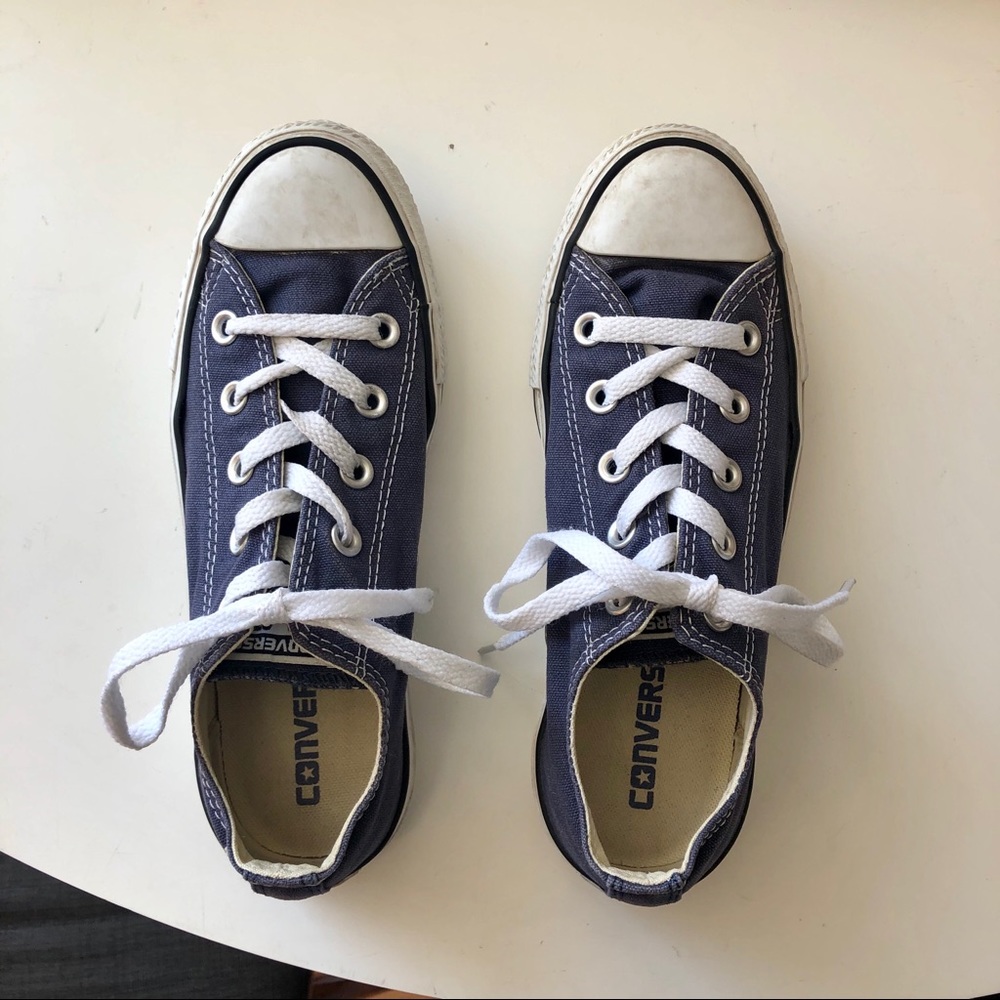 Navy Blue Converse
